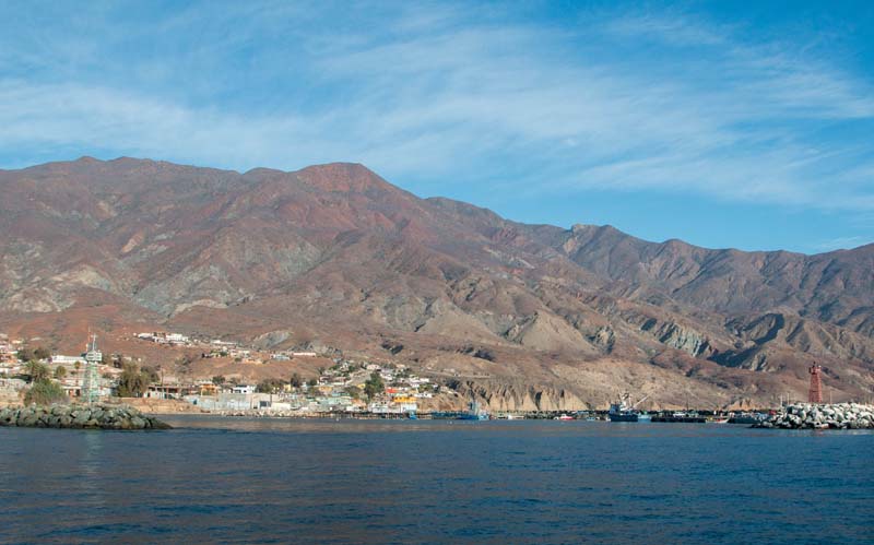 Cedros Island Village Anchorage Baja Pacific Side Pacific Mexico 